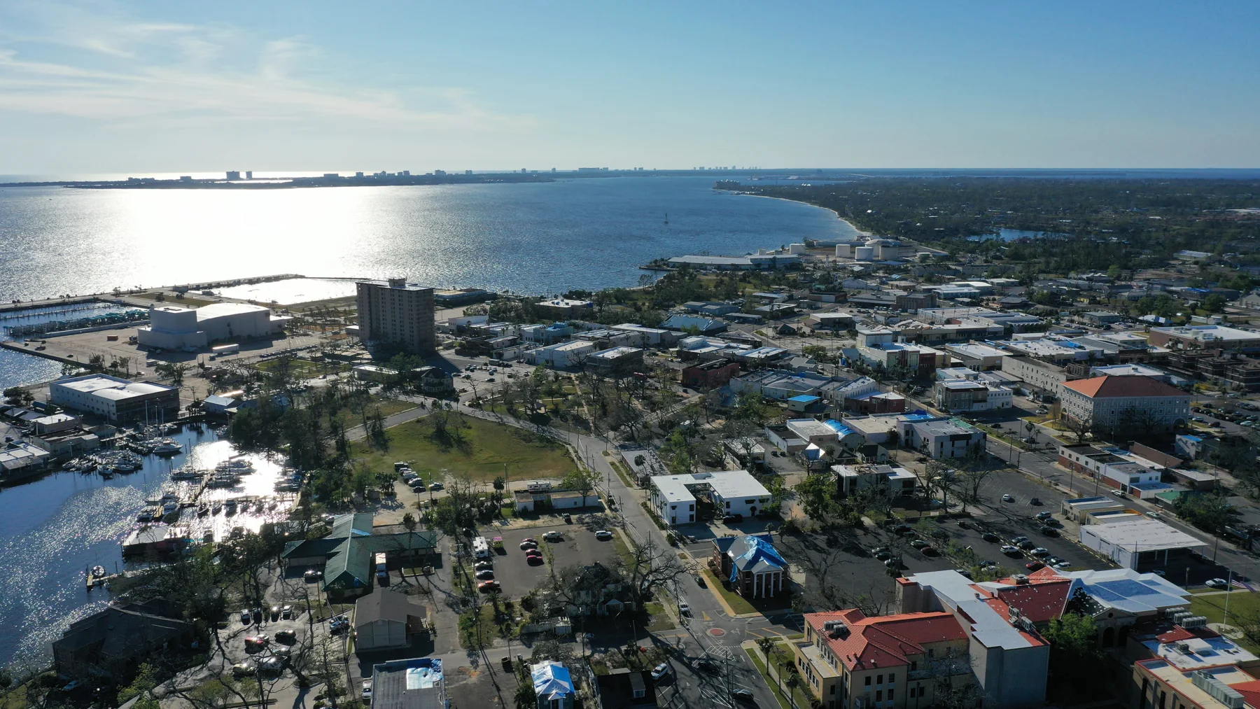 Florida waterfront from the owner’s drone archive